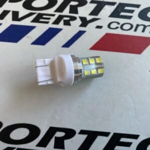 Foco 7443(T20) de 2 contactos Blanco 8smd gel/Strobe