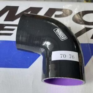 Acople EPMAN 70mm 2.75" - 76mm 3" curvo a 90 grados