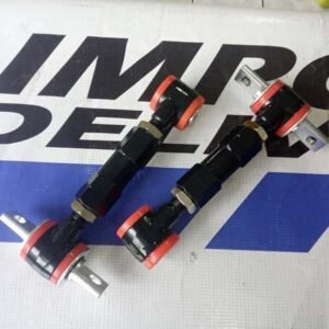 Cámber traseros Civic, CRV, CRX, del Sol 88-00 Negros