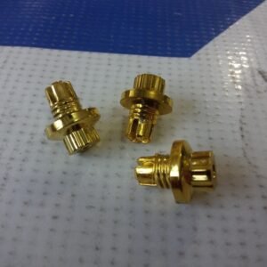 Remache plástico para rin TORNILL dorado