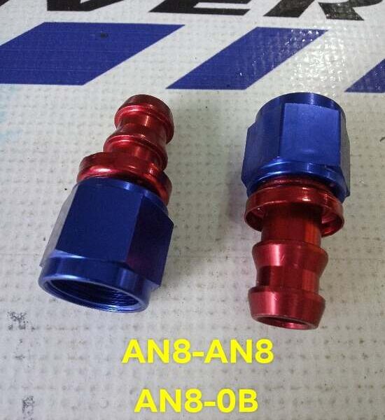 Acople de aluminio AN8-0B