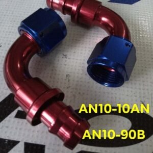 Acople de aluminio AN10-90B