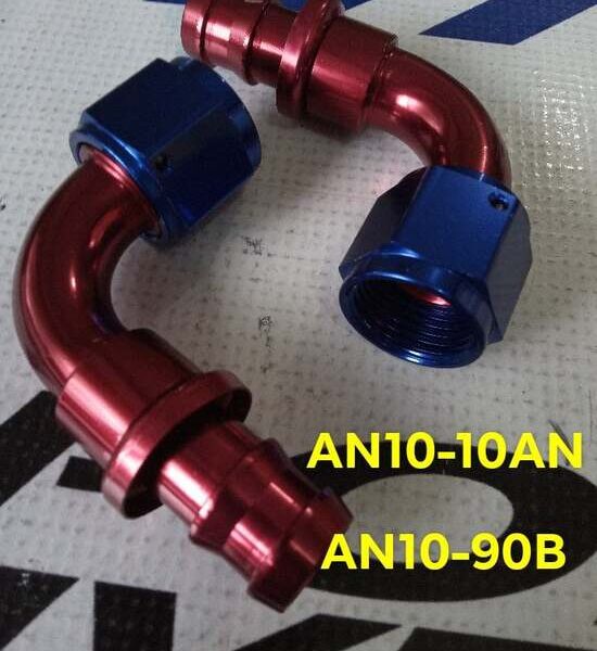 Acople de aluminio AN10-90B