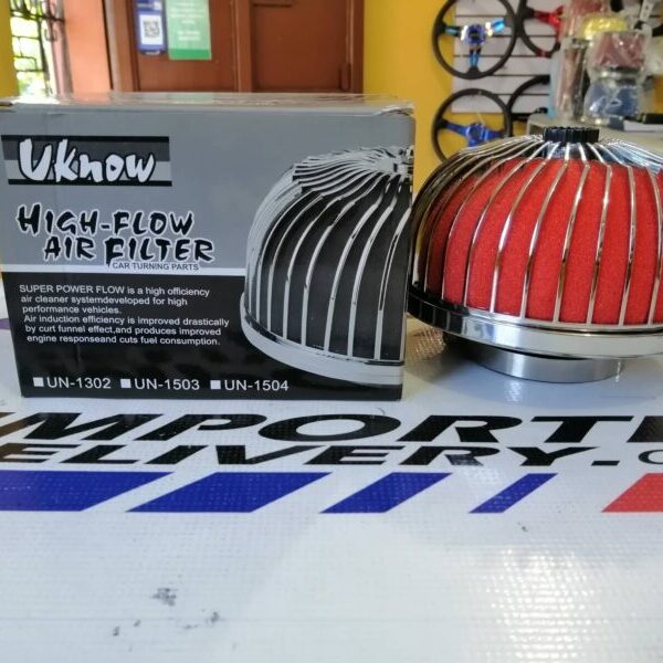 Filtro para pipa 3" tipo hongo Rojo UkNow