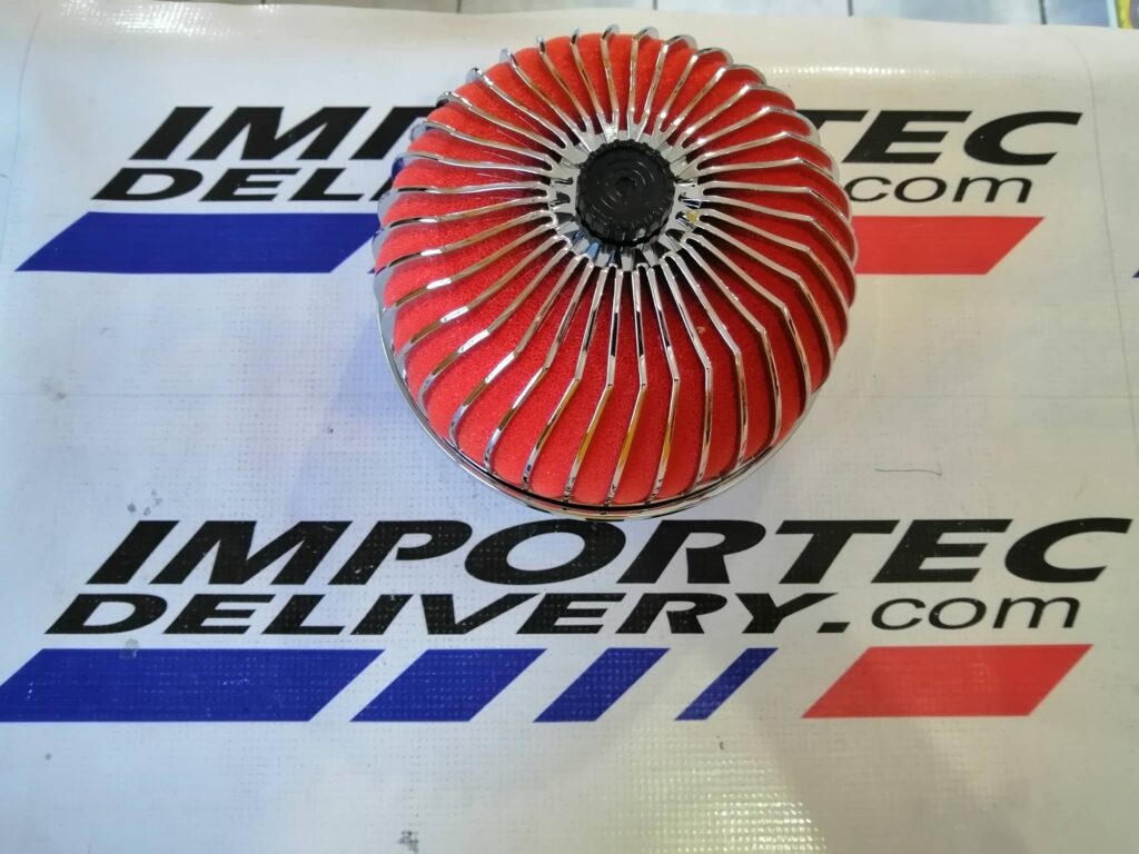 Filtro para pipa 3" tipo hongo Rojo UkNow - Image 3