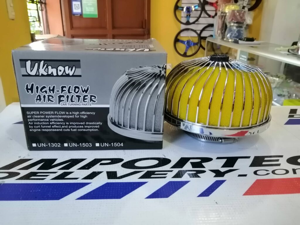 Filtro para pipa 3" tipo hongo Amarillo UkNow