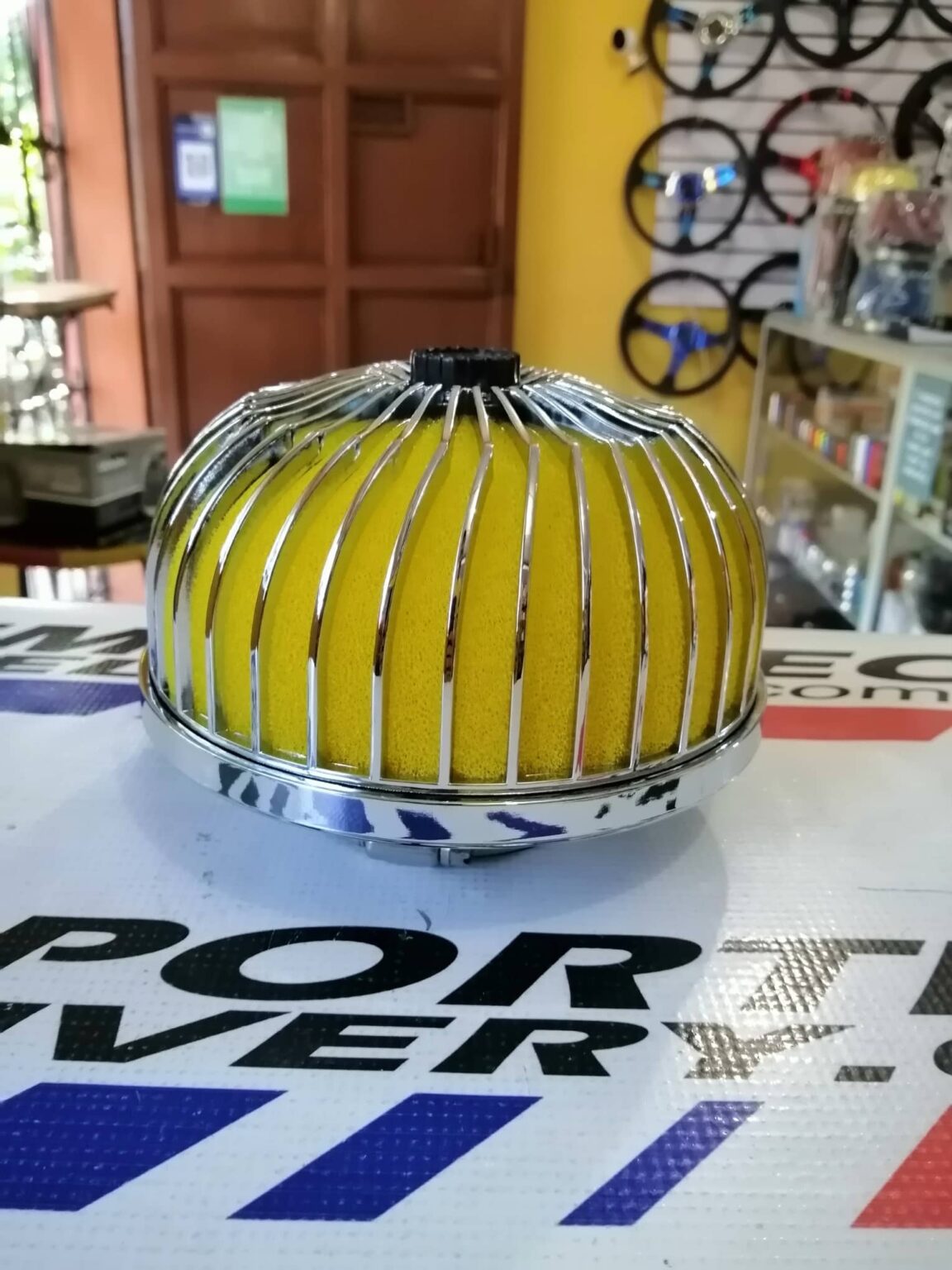 Filtro para pipa 3" tipo hongo Amarillo UkNow - Image 2