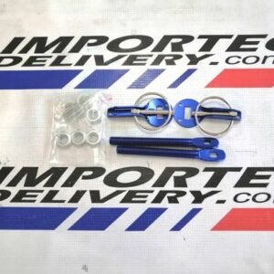 Seguros para capó de aluminio Azul
