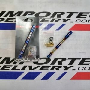 Antena universal para techo cromo/plateado