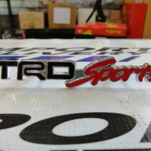 Emblema TRD Sport metálico para parrilla