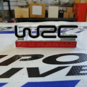 Emblema metálico WRC para parrilla
