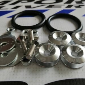 Bumper fastener PLATEADO