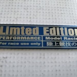 Emblema metálico LIMITED EDITION