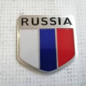 Emblema plástico de RUSIA