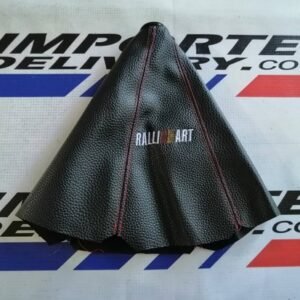 Botas(polveras) RALLY NEGRA/CUERINA