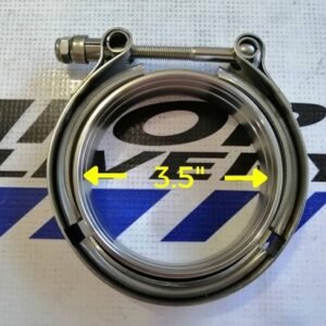 Abrazadera V-band 3.5" completa(con flanges)