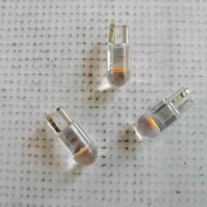 Foco T10 LED Ámbar transparente
