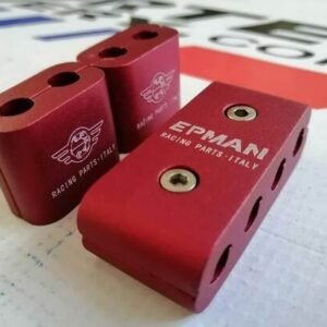 Separadores de cables de bujías (7mm) EPMAN Rojo
