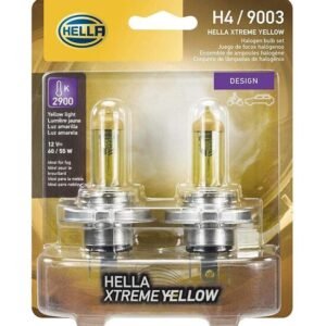 Foco H4/9003 XTREME YELLOW 65W HELLA PAR