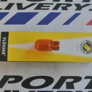 Foco Flosser 2 contactos color Ámbar 12v/21-55watts T20 7443