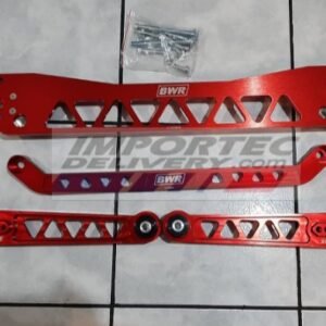 Plancha+Barra+Tijeras BWR Civic EK (96-00) Roja
