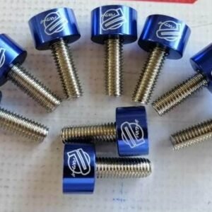 Header washers PASSWORD 8mm Azul
