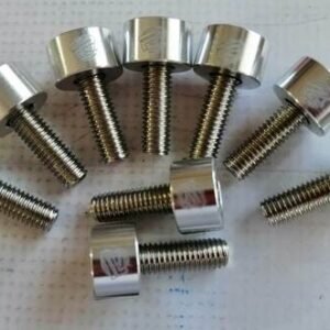 Header washers PASSWORD 8mm Plateada