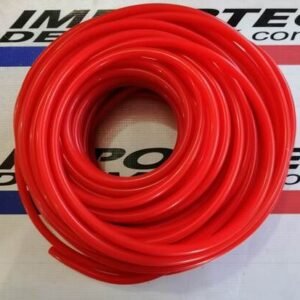 Manguera de silicón para vacío 4mm Rojo metro