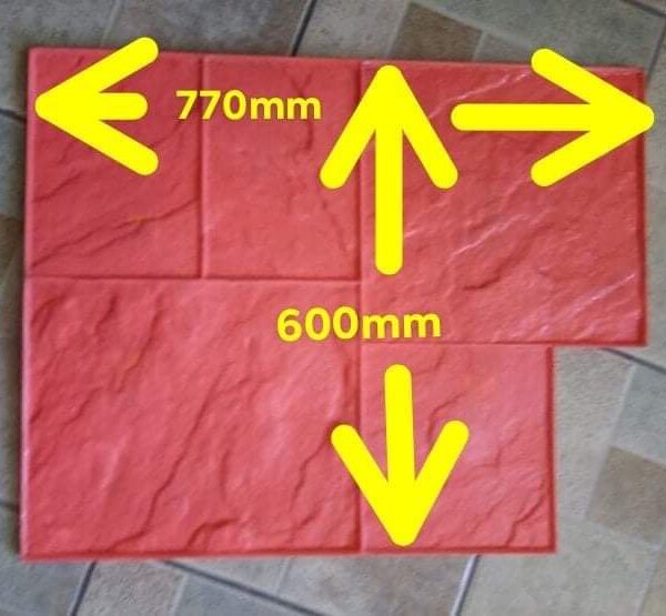 Moldes para concreto estampado 77x60cms