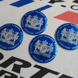 Emblema para copita de 56mm JP AZUL