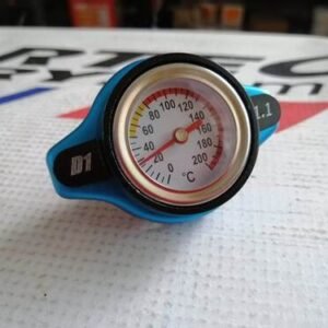 Tapón de radiador con termómetro 1.1 tipo botón