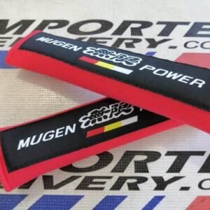 Almohadilla para cinturón de seguridad MUGEN ROJO