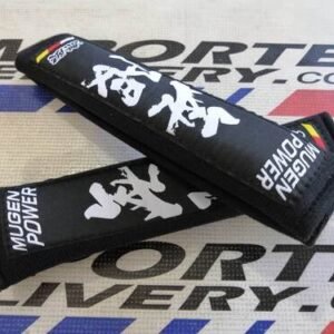 Almohadilla para cinturón de seguridad MUGEN NEGRO