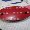 Emblema rojo KIA 7.5x15cms - Image 2