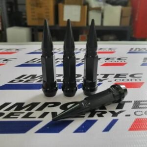 Tapones para válvula de llanta de punta 6cms NEGRA