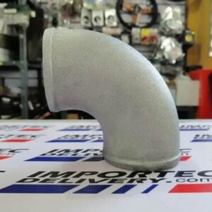 Codo a 90° de aluminio de 2.5"