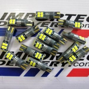 Foco T10 led normal de 10smd Blanco (No polaridad / Canbus)