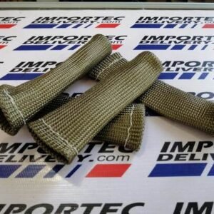 Funda protectora contra calor para cables de bujía TITANIUM