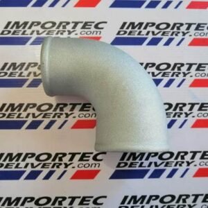 Codo a 90° de aluminio de 2.5"-3"