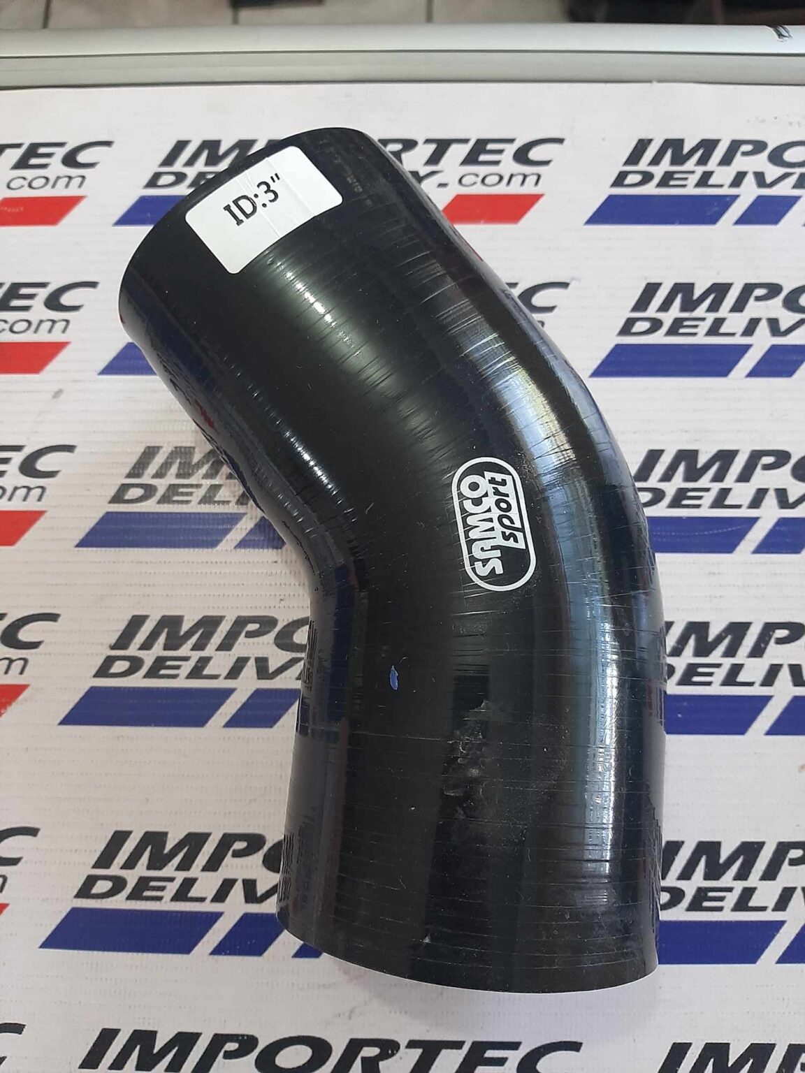 Acople 3" 45 grados SAMCO negro