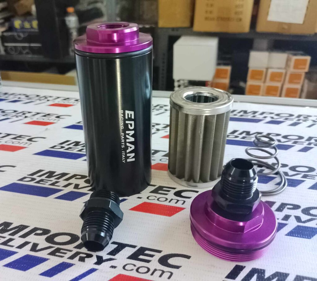 Filtro de gasolina externo AN8 - Image 3