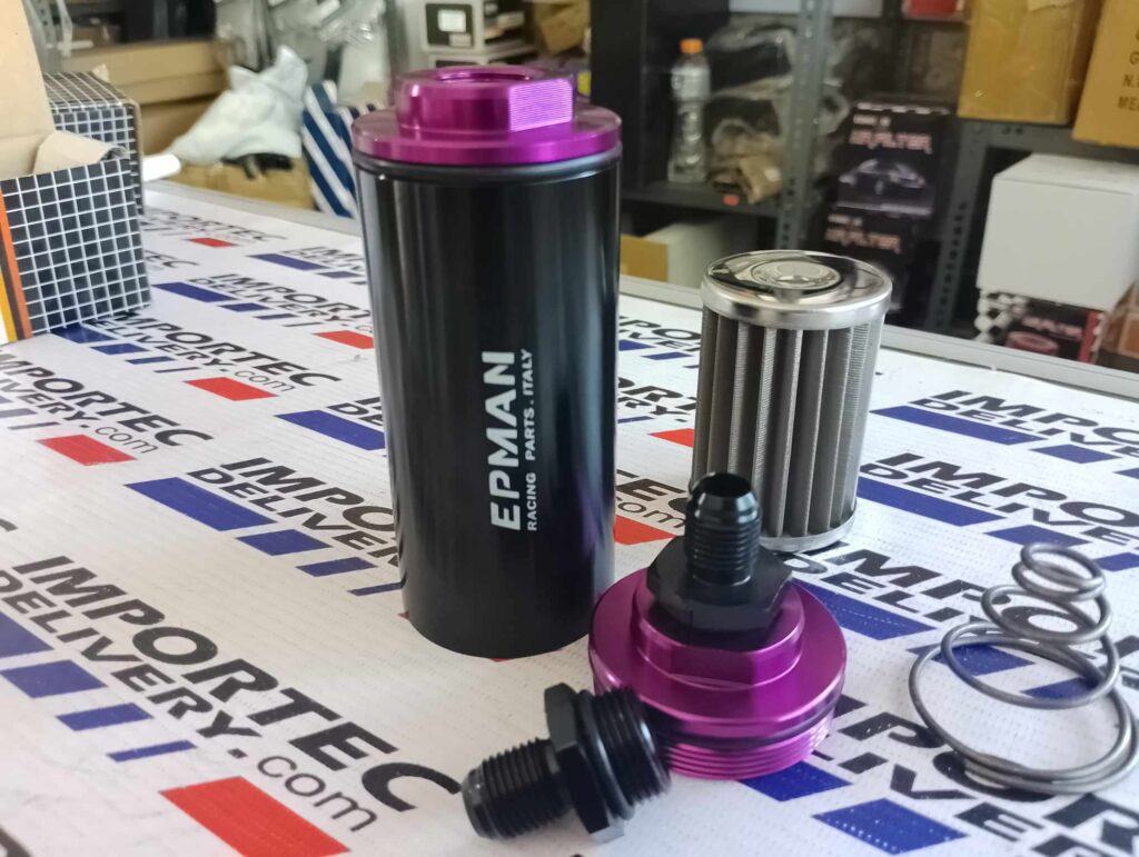 Filtro de gasolina externo AN6 - Image 3