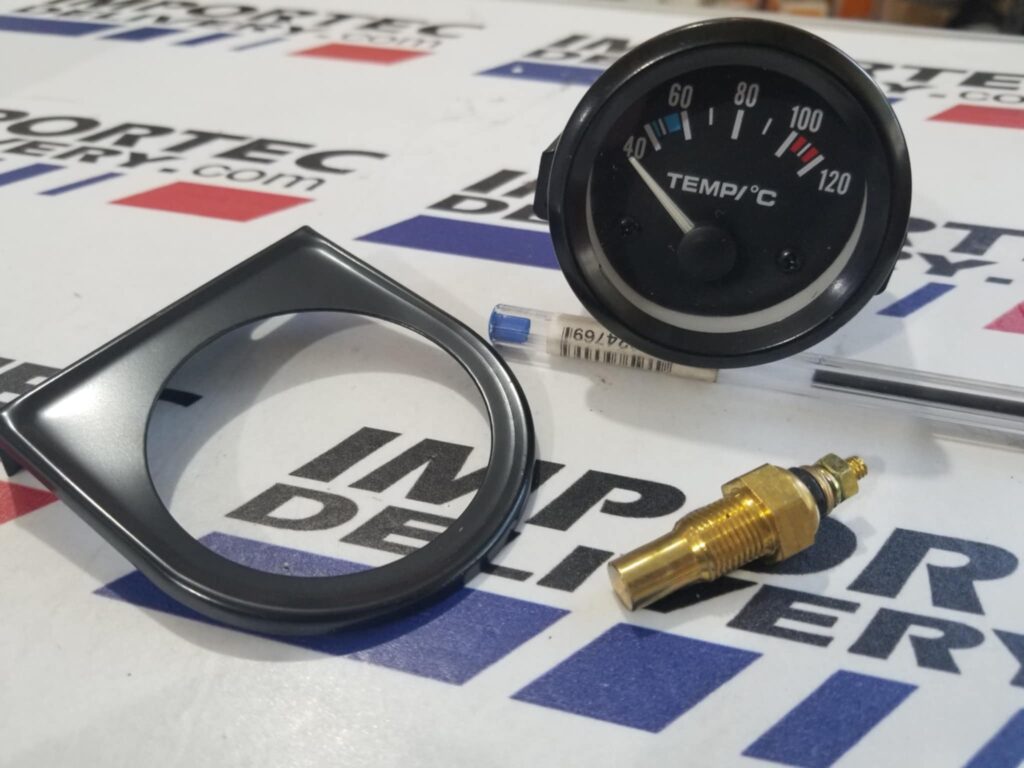 Medidor de temperatura análogo eléctrico 12v