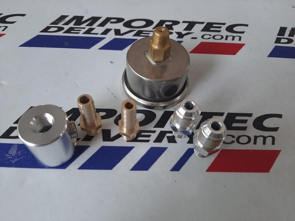 Manómetro de presión de combustible Universal 1/8 NPT 1-8 bares - Image 6