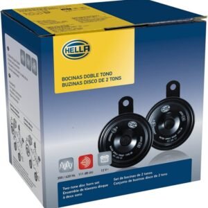 PITO HELLA PLATILLO 77MM PEQUEÑO 5802 12v par