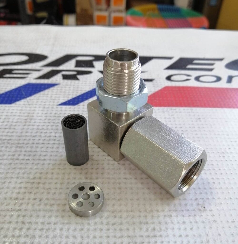 Extensión del Sensor de Oxígeno (mini catalizador) 90 Grados M18 X 1.5 mm - Image 2