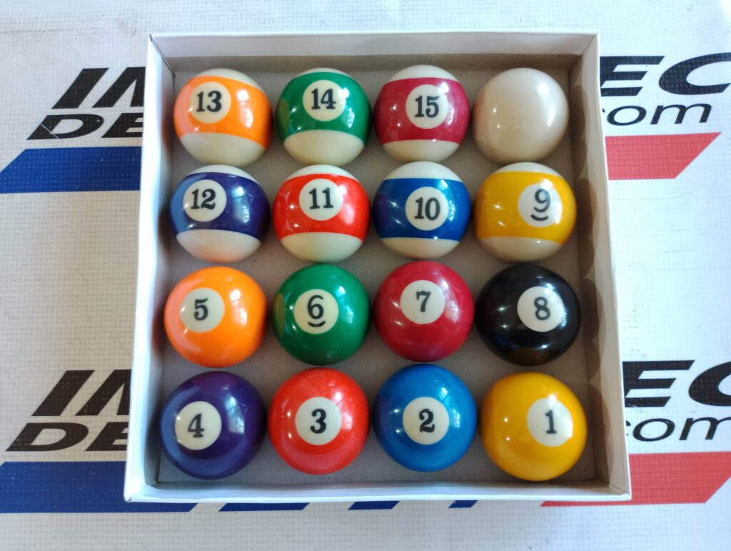 Bolas de billar 52.5mm