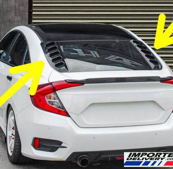 Windshade Louver Civic 16-20 4pts