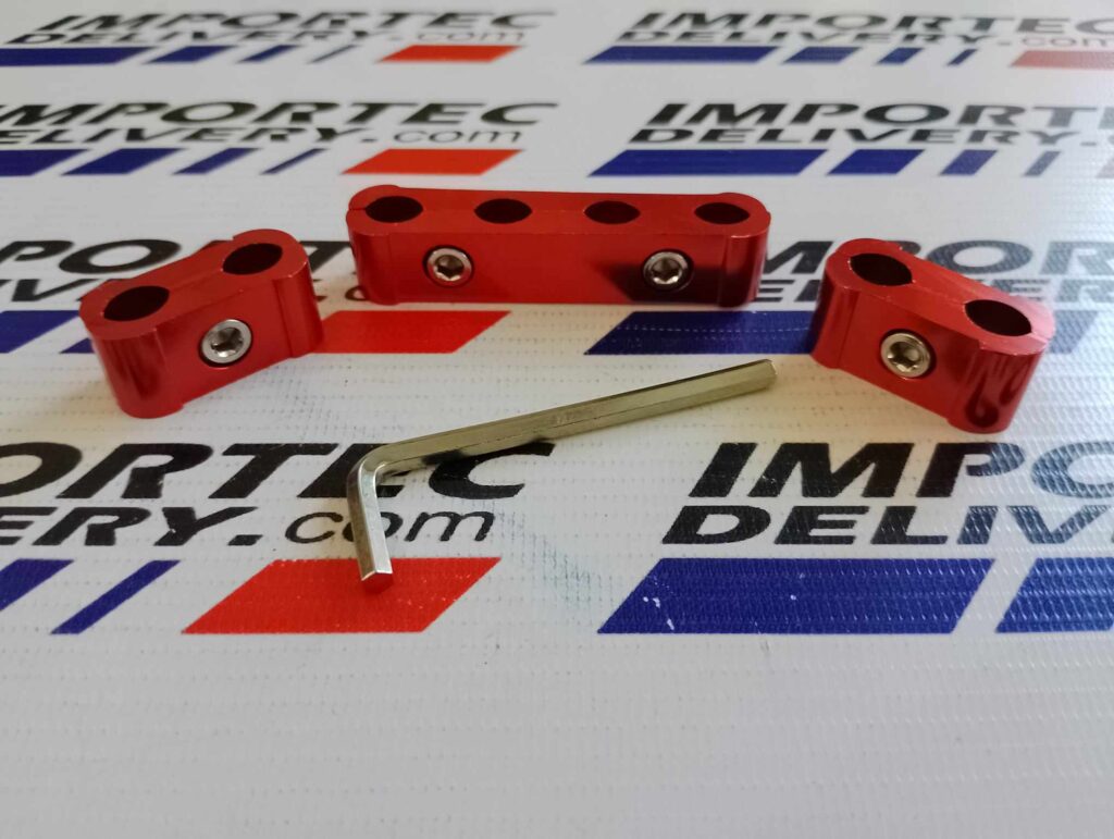 Separadores de cables hasta 8mm ROJO