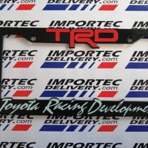 Porta placa plástica TRD